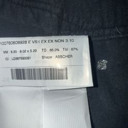 3.10 Ct. Asscher Diamond