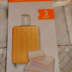 New Set Of 3 Travel Organizers For Suitcase