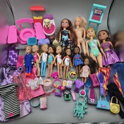 Large Barbie And Doll Lot