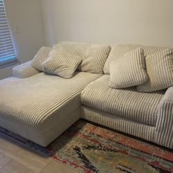 Ashley Furniture Lindyn 2-Piece Modular Loveseat with Chaise