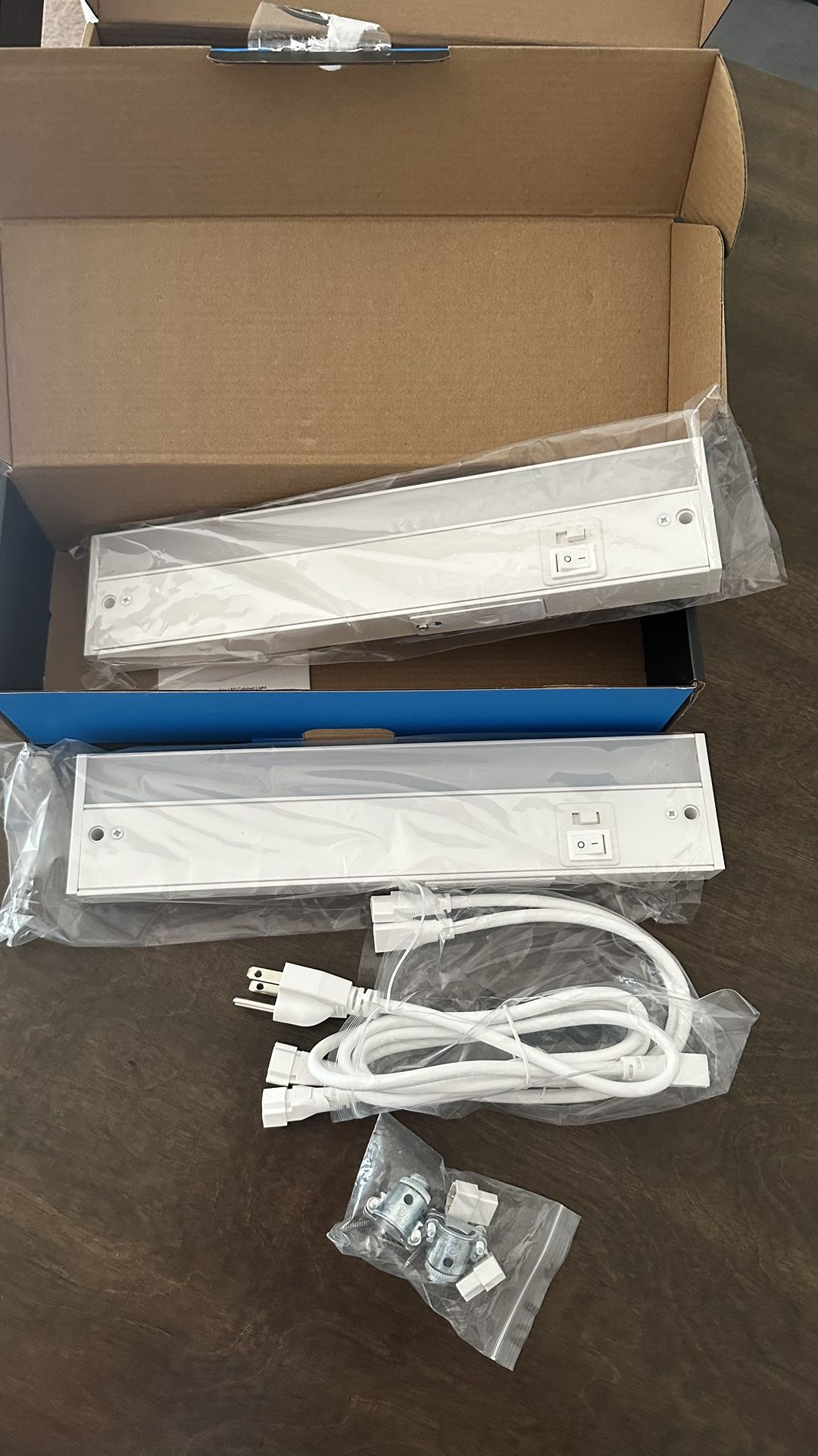 TORCHSTAR LED Under Cabinet Task Lighting 3CCT, 12 Inch 8W, 4 PACK