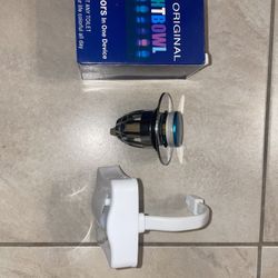 Toilet Motion Sensor/ Versatile Anti-Clog Bathroom Plug - Fits 1.34" to 1.57" Drains