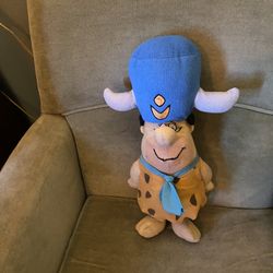 Vintage Fred Flintstone Flintstones P,lush Toy Doll