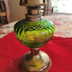 Vintage Oil Lamp 