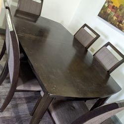 Kitchen Table 5 Chairs