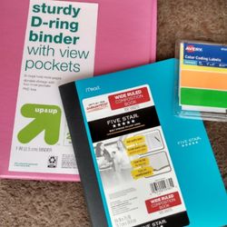 BRAND NEW - SCHOOL SUPPLIES / ETC.  ALL FOR $5.