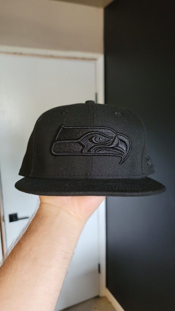 Seahawks New Era 9FIFTY snapback Hat Black