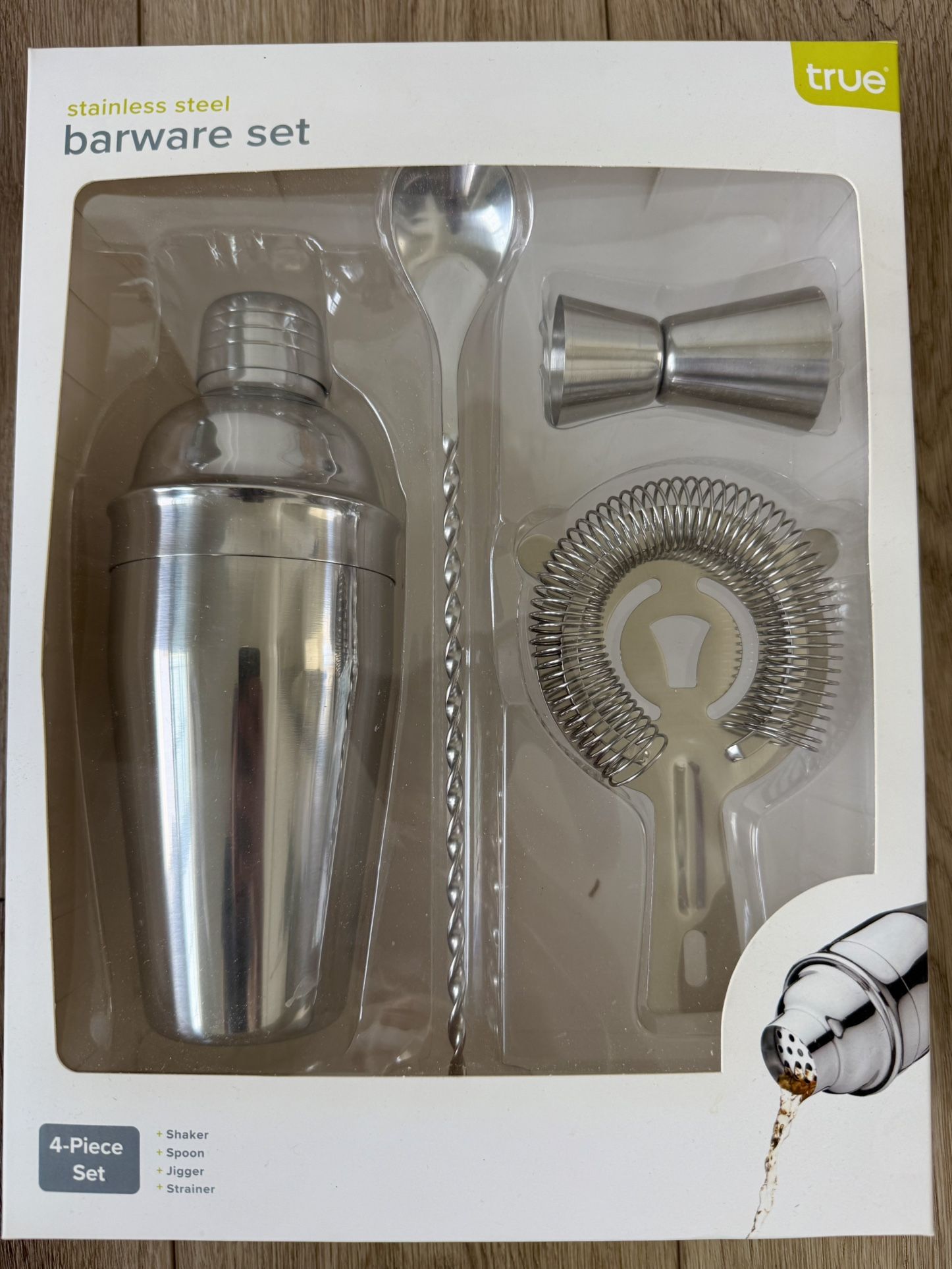 Stainless Steel Cocktail Barware Set