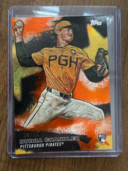 20 out of 25 Bubba Chandler Stars of MLB Rookie Orange/Black Parallel. Pittsburg Pirates MLB