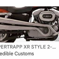 Super Trapp High Passage Exhaust For Harley Sportster 