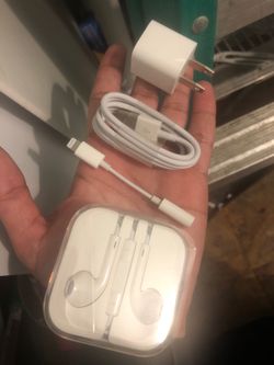 iPhone charger/headphones/aux adapter