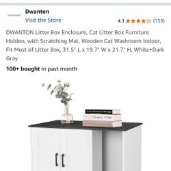 Dwanton Litter Box Enclosure