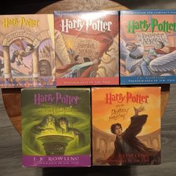 Harry Potter Year 1, 2, 3, 6, 7 Audio Books By Jim Dale