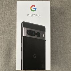 Google Pixel 7 Pro (128GB, Obsidian Black, Unlocked)