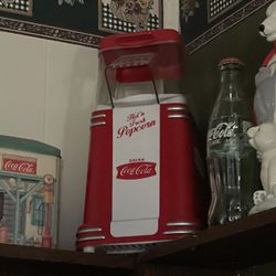Vintage  Coke Cola Mini Popmaker With  Box