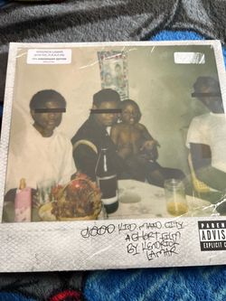 Kendrick Lamar “GKMC” vinyl record