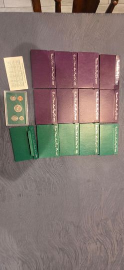US Mint proof coin collection 86-98