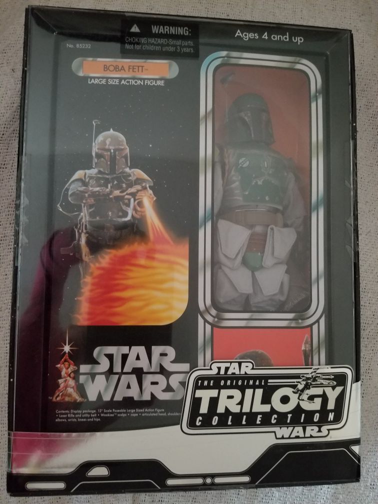 Star Wars collectible action figure Boba Fett
