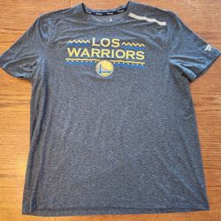 FANATICS LOS WARRIORS WARMUP SHIRT,  SIZE  2XL, GOLDEN STATE WARRIORS 