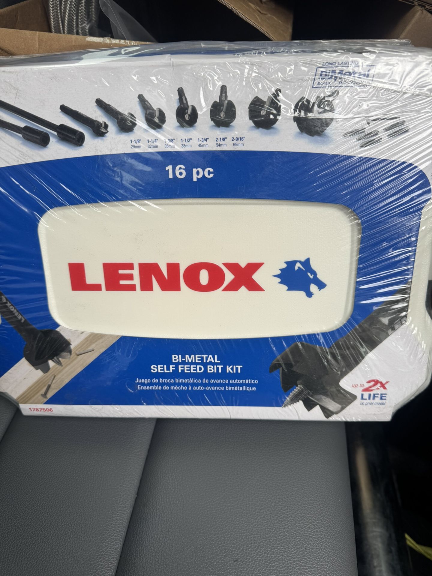 Brand New Lenox Self Feed Whole Saw Kit