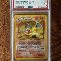 Pokemon - Charizard PSA 5