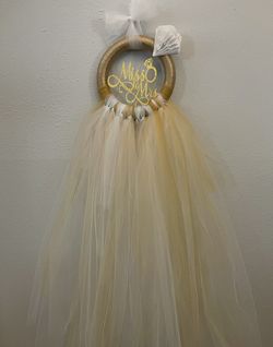 NEW Handmade Bachelorette Party Diamond Ring Wreath Decorations