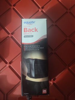 Equate Back Brace