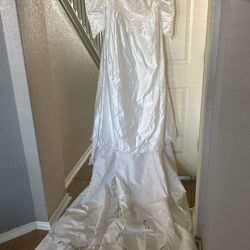 Vail And Wedding Dress