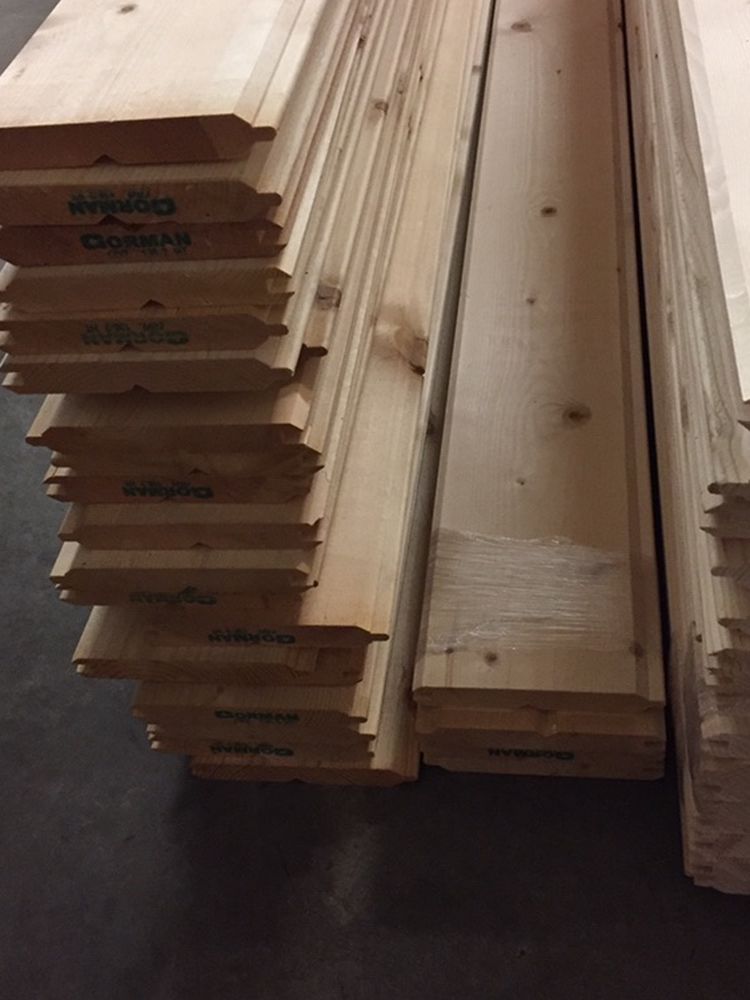 Premium Gorman Pine 1x6 Tung and Groove