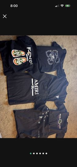 T-Shirts 6 Pieces $120 For All Or $30 Each 