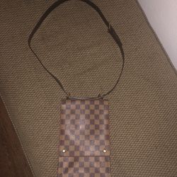 END OF YEAR SALE - Louis Vuitton Damier Ebene Portobello Travel Shoulder/Crossbody Purse $1000 Obo