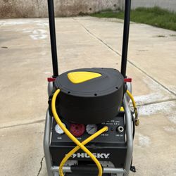 Air Compressor With Retractable Hose Reel 