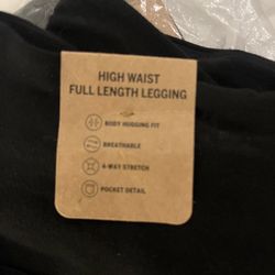 PINK (Victoria Secret) - Size S - New Black High Waist Full length Legging