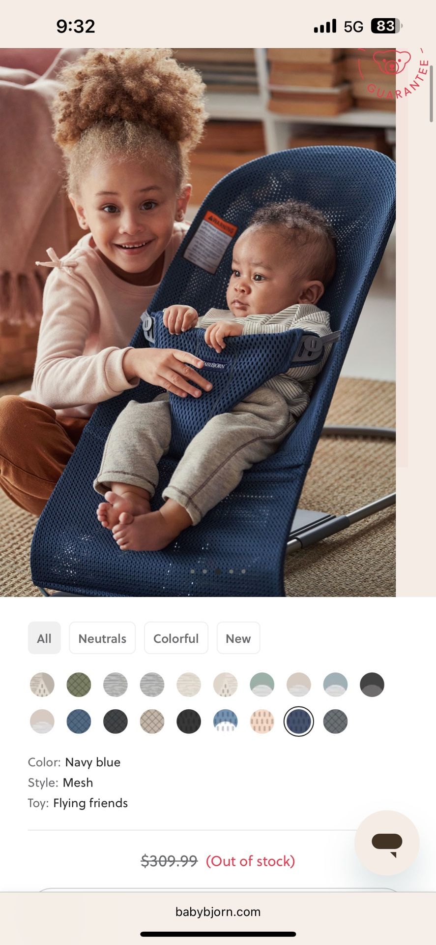Baby Bjorn Bouncer 