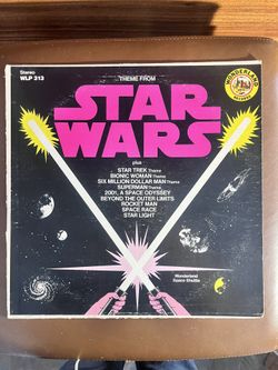 Theme from Star Wars Space Shuttle Vinyl 1977 WLP 313 Wonderland Records