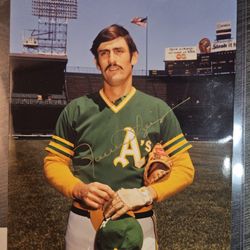 Signed Rollie Fingers Oakland A's 8x10 Photo Autograph MLB Baseball Picture Auto