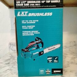 Makita

10 in. 18-Volt LXT Lithium-Ion Brushless Cordless Top Handle Chain Saw (Tool-Only)

