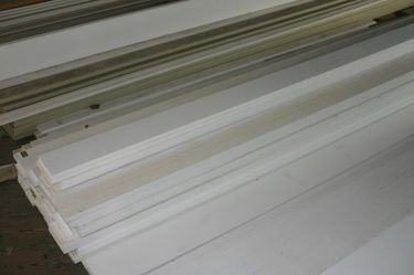 Primed White Board 1x4x16