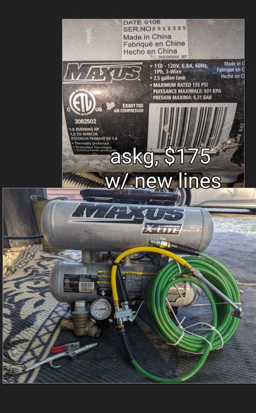 2.5 Gal Air Compressor