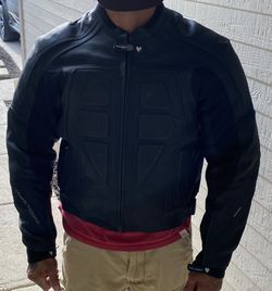 Frank Thomas Leather Biker Jacket