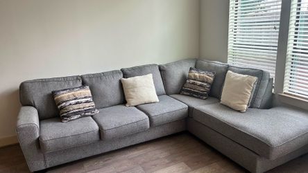 Gray Sectional Sofa