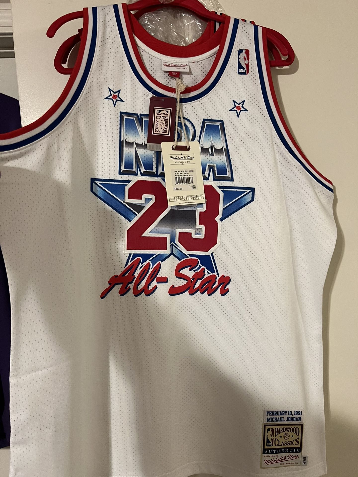 Jordan Authentic Mitchell & Ness 1991 All Star Game Jersey