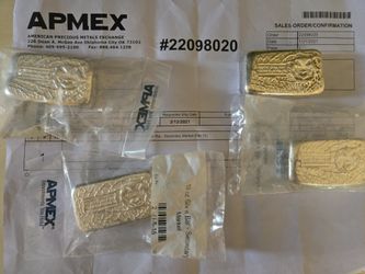 10 oz APMEX Silver Bars — $750 each