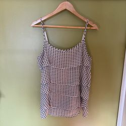 Gingham Ruffle Blouse
