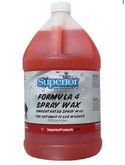 Superior spray wax