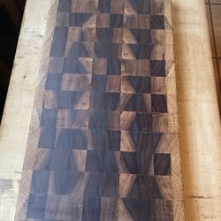 End Grain Cutting Board Custom