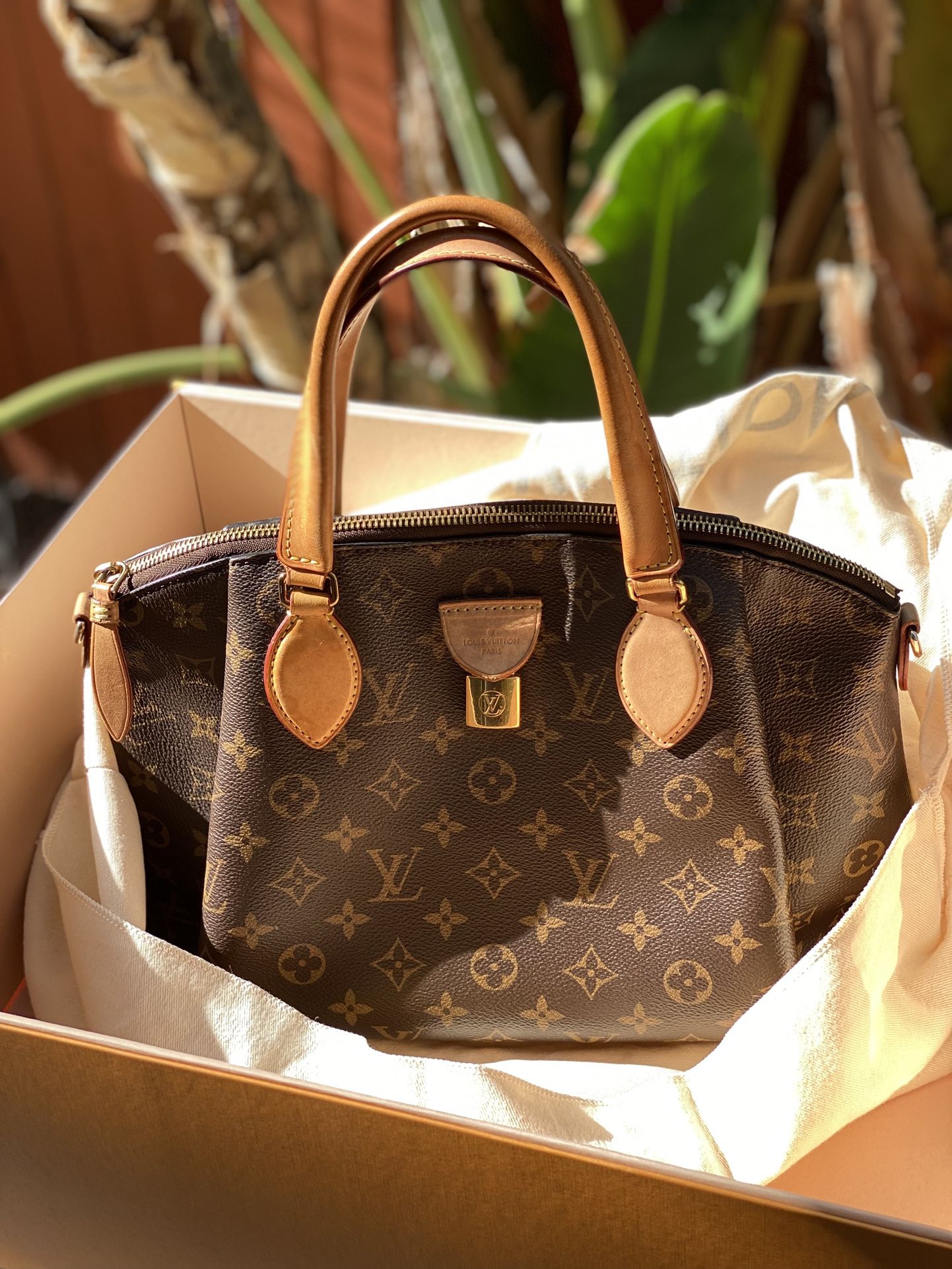 Louis Vuitton Revolution Handbag With Wallet Monogram Canvas