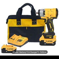 Impact Wrench, for Dewalt 20V Battery Cordless Brushless Impact Wrench, Equipped with A Brushless Motor, Up to 430N Torque, Selectable 2.0Ah/8.0Ah Bat