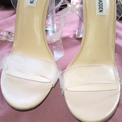 Steve Madden Clear Pumps
