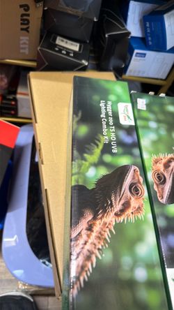 T5 Reptile Light Fixture Combo Kit 8W Light Fixture Reptile Terrarium Hood 10.0 UVB Light Bulb Fluorescent Tube Ideal for Tropical and Deserts Such as